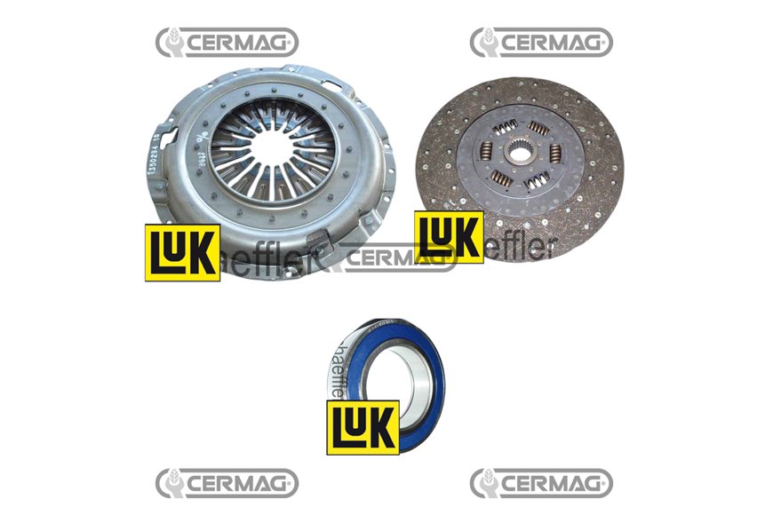 Kit Frizione Completo Diametro 350 Mm - 14 "