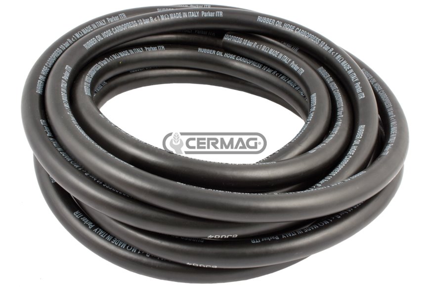 Tubo Carburante in Gomma Per Gasolio Diametro 19x27 Mm Rotolo 50 M