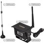 Telecamera Wireless 12-24 Volt Con Microfono Antenna E Cavo 3 Mt