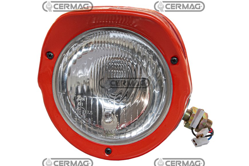 Faro Anteriore in Lamiera Serie Diamante/oro Lato Destro