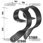 Molla 100x16 Per Dischi Lato Sinistro