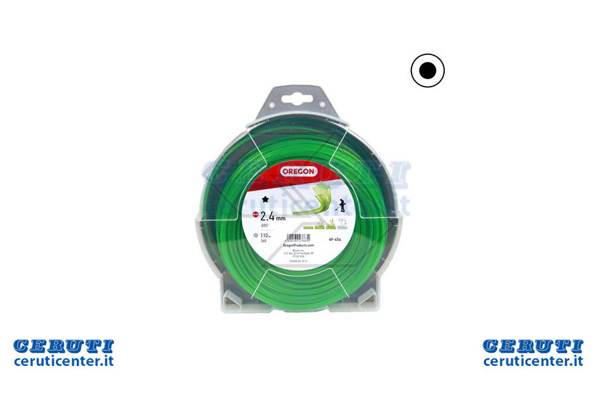 Filo 2,4 Tondo 88M Green Line Valva