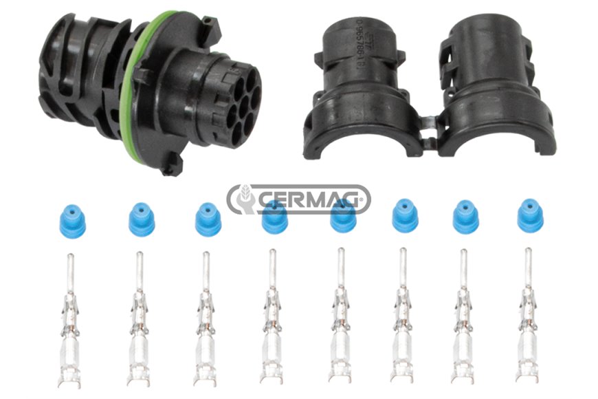 Kit Connessione Femmina Per Connettori Din 7 Vie