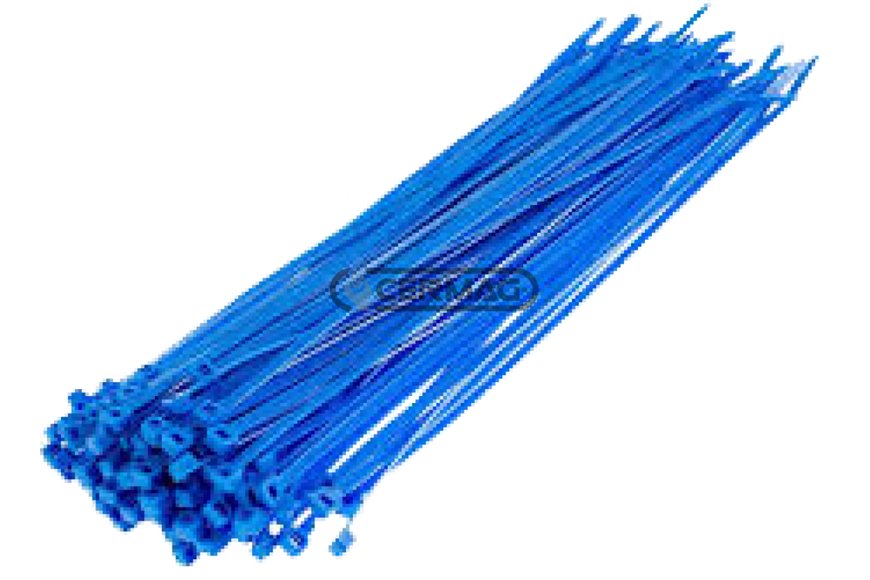 Fascette Per Cablaggi Colore Blu Lunghezza 200x4.5 Mm