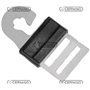 Connettore Per Maniglie Per Nastro Litzclip® Larghezza Del Nastro 20 Mm