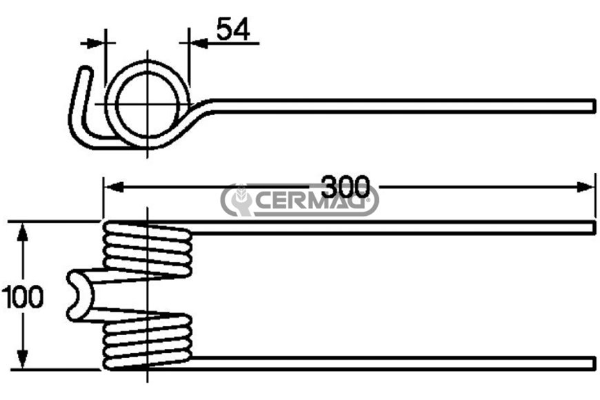 Molla Per Ranghinatore a Cinghia/catena