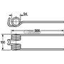 Molla Per Ranghinatore a Cinghia/catena