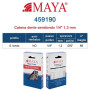 Catena confezionata 1/4" - 1,3 mm .050" - 60 maglie Prof. S.tondo con antirimbalzo