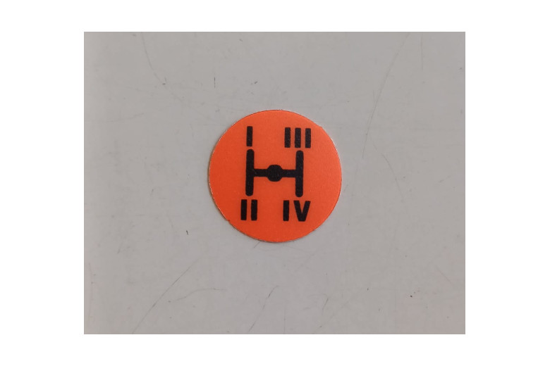 Decal - BCS genuine -  580A1581