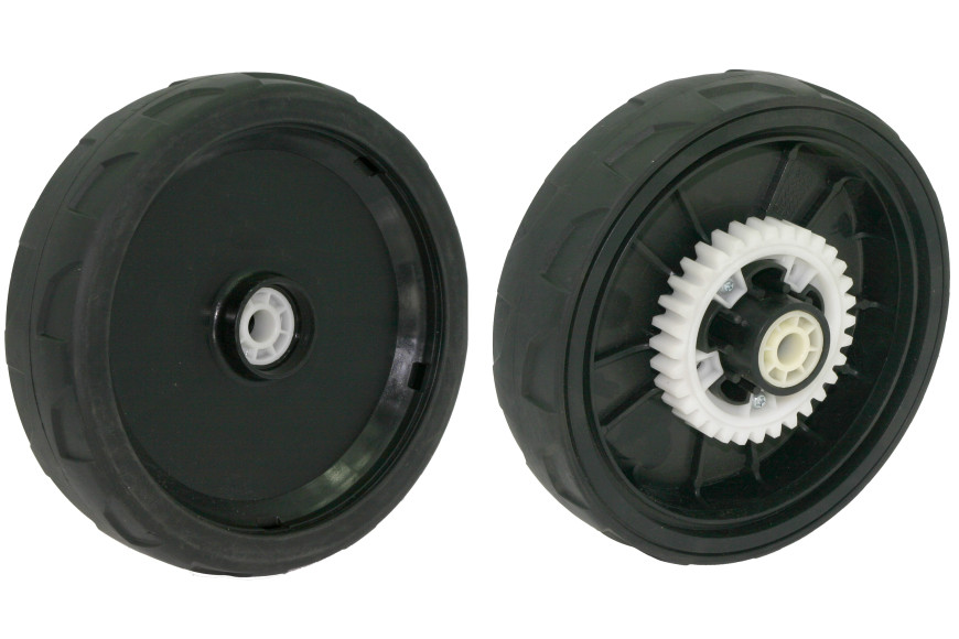 Ruota Delta D180 Moz.Lungo Boc+Cor. - Originale Stiga - 381007460/1 - sostituisce - 381007460/0