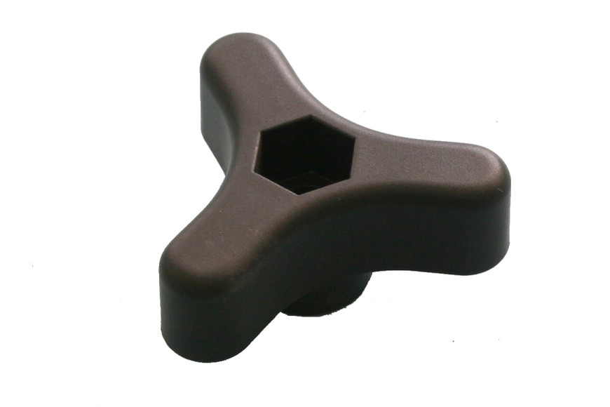 Manopolina Nera - Originale Stiga - 122399900/0 - sostituisce - 322399804/1