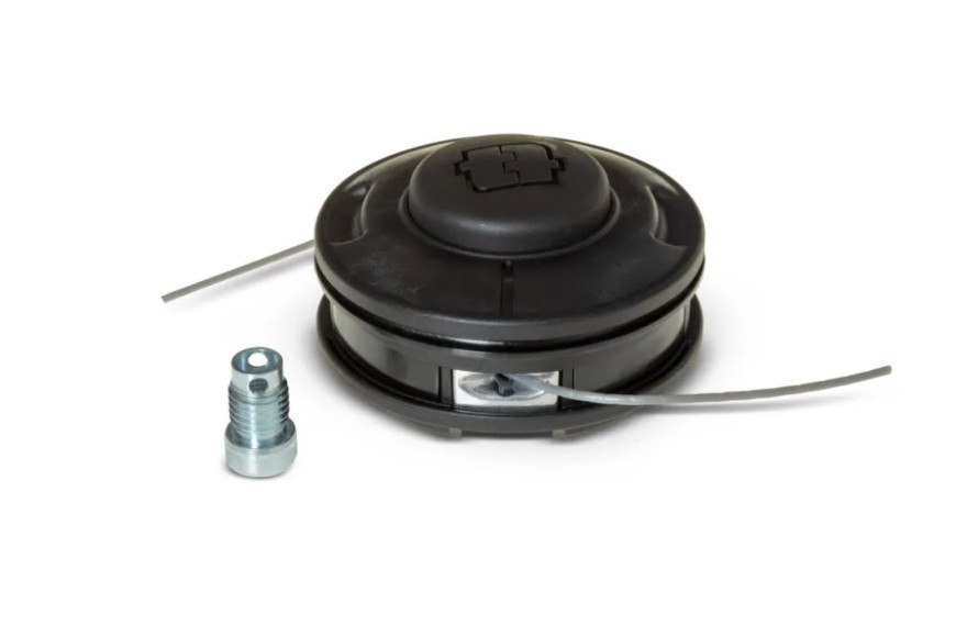 Nylon Head [M10-Female Lh-Thread] 130Mm- Stiga Genuine Part - 1911-9227-01 - replaces - 1911-9218-01