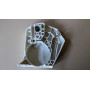 Clutch Cover Assembly [White] - Stiga Genuine Part - 118804840/0