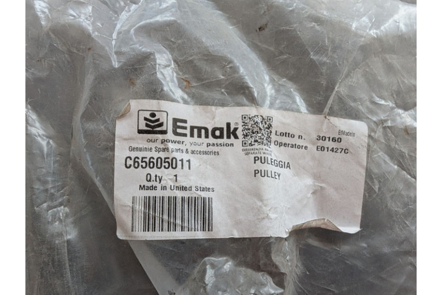 Puleggia - Originale EMAK - C65605011