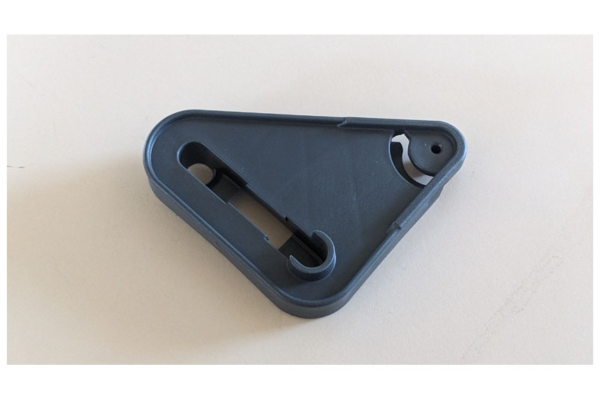 Left Front Support Plate [Grey]- Stiga Genuine Part - 322785438/0 - replaces - 322785386/0