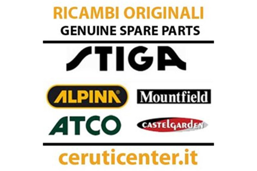 Mulching Blade L 410 [Stiga Pack] - Stiga Genuine Part - 1111-9142-02 - replaces -  1111-9142-01