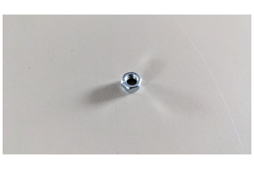 Low Self-Locking Nut M5 Uni7474 Acc.6S- Stiga Genuine Part - 112154330/0 - replaces - 2452040