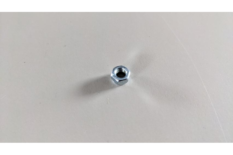 Low Self-Locking Nut M5 Uni7474 Acc.6S- Stiga Genuine Part - 112154330/0 - replaces - 2452040