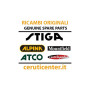 Dado Ma 6X4 Zincato - Originale Stiga - 2412090 - sostituisce - 6990119