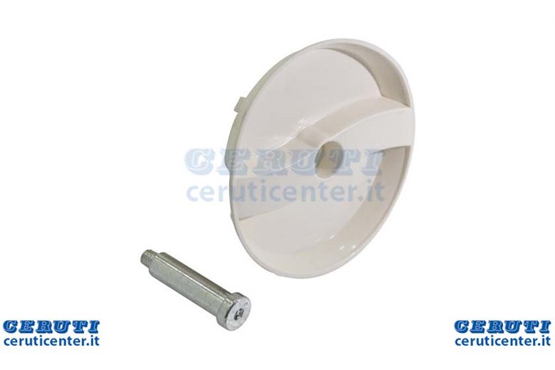 Coprimozzo Bianco - Originale Stiga - 381004326/0 - sostituisce - 81004326/0