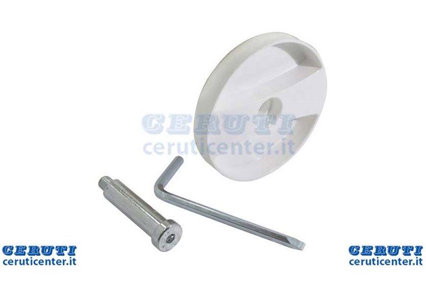 Hub Cap Front Honda Hre330/370 Gar.White - 322110629/0 - Originale Stiga - Sostituisce - 381004348/0