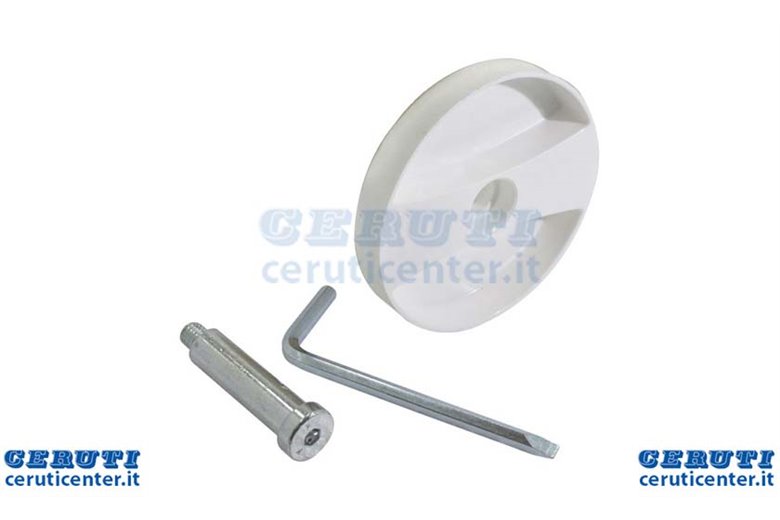Hub Cap Front Honda Hre330/370 Gar.White - 322110629/0 - Originale Stiga - Sostituisce - 381004348/0