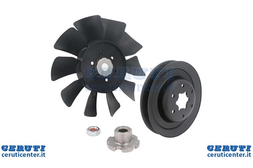 Kit Ventola Puleggia Mp84 - Originale Stiga - 1139-2201-01 - sostituisce - 118802721/0