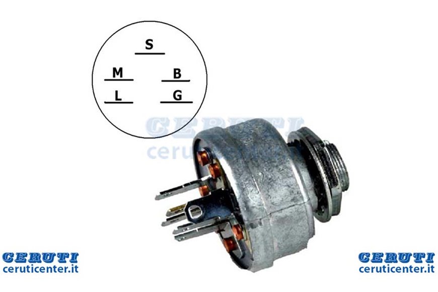
Starting Switch- Stiga Genuine Part - 118450065/1