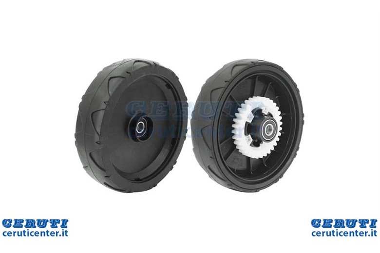 Ruota Cruiser D180 Moz.Lun.Cus+Cor. - Originale Stiga - 381007465/1 - sostituisce - 381007450/1