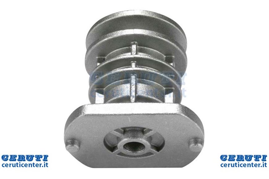 Mozzo Con Puleggia Albero Motore D25 - Originale Stiga - 122465608/3 - sost - 122465608/1