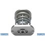 Hub with Crankshaft Pulley D25 - Original Stiga - 122465608/3 - replacement - 122465608/1