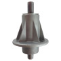 Ass. Flangia Albero Secondario - 382207201/3LC - Originale Stiga - Sostituisce - 382207201/2LC