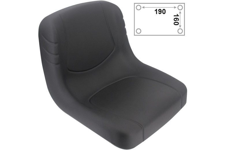 Sedile Integrale Tcp Ggp 03/04 - Originale Stiga - 125722463/0 - sostituisce - 25722463/0
