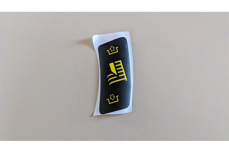 
Blade Engage Decal - Stiga Genuine Part - 114357431/1 - replaces -  114357431/0