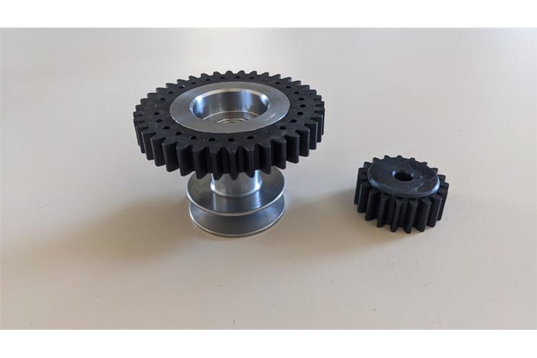 Kit Cogwheels Silex 103 - Original Stiga - 118804940/0 - ersetzt - 118800041/0