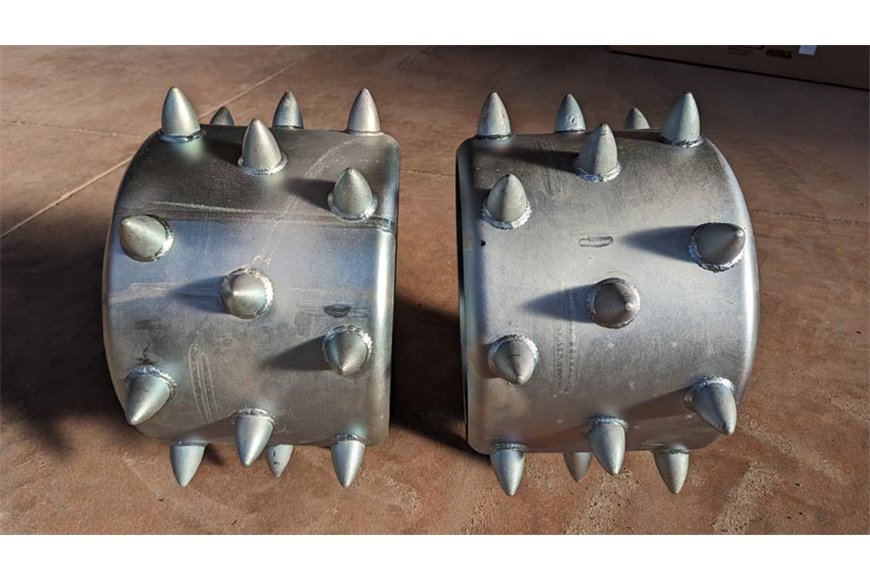 BCS SuperBite 3x300 Steel Claw Wheels - Original BCS - 922C0460