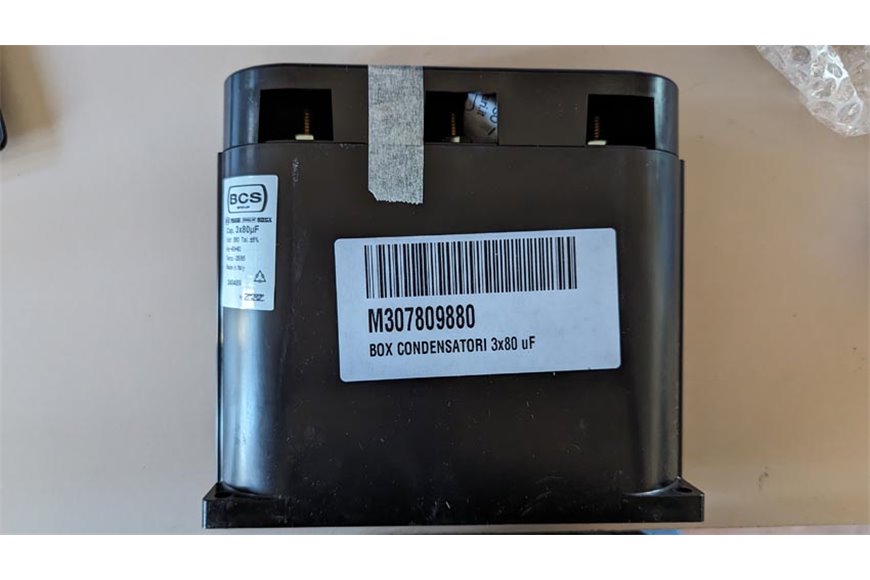 Box Condensatori 3X80 Uf - Originale Mosa - M307809880