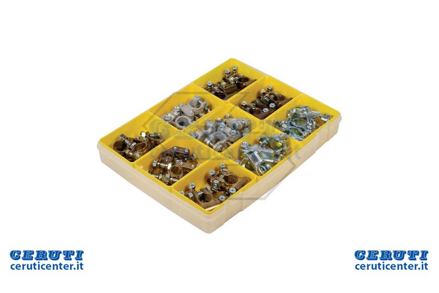 Assorted Kit. 45 Pcs Battery Terminals