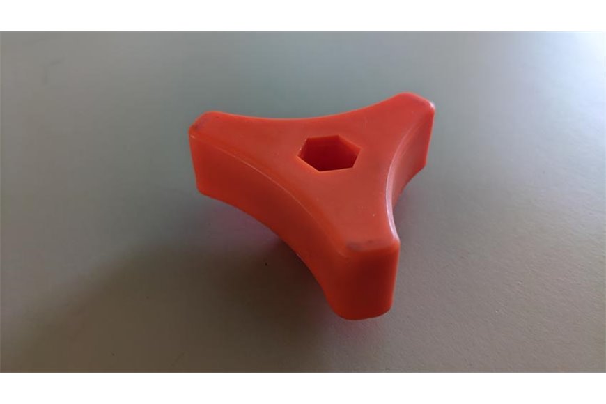 Bouton de poignée rouge - Réf. A-92504