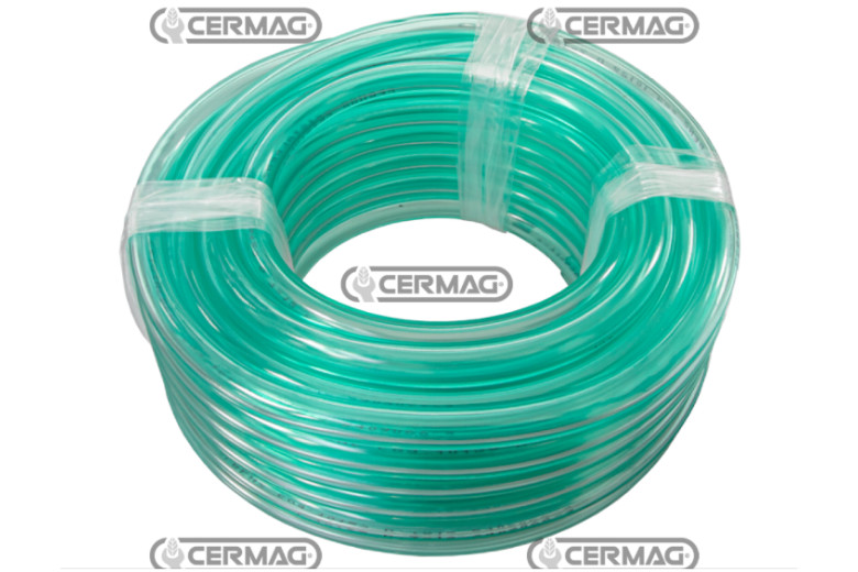 Tubo Carburante Trasparente Diametro 7X12 Mm Confezione Minima 10 M - Tubo Carb.Trasp. D.7X12 Conf.10Mt.