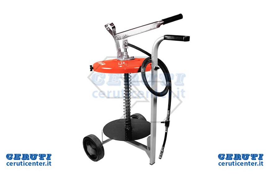 Guide pompe de shopping pour la graisse avec des seaux 20/25/30 kg