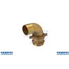 Curved fitting Brass 2'1 / 2 D.60