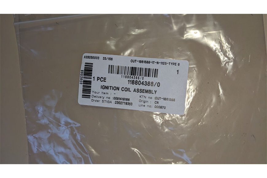 
Ignition Coil Assembly - Stiga Genuine Part - 118804388/0