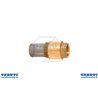 Fonds Valve en laiton Fil.1''F