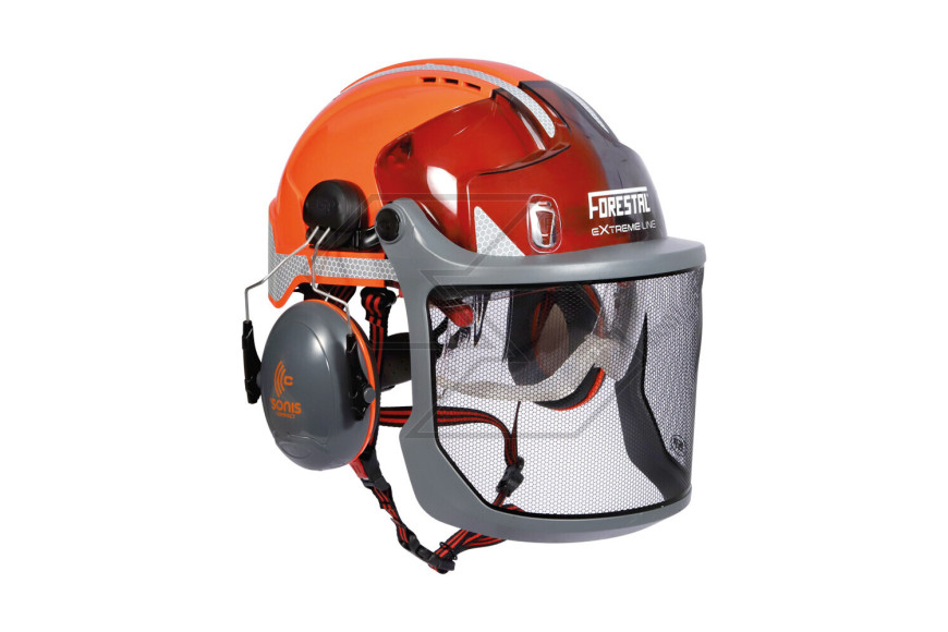 Casco Completo Forestale Extreme Arancione Hi-Vis
