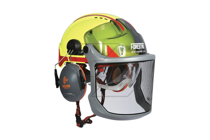 Casco Completo Forestale Extreme Giallo Hi-Vis