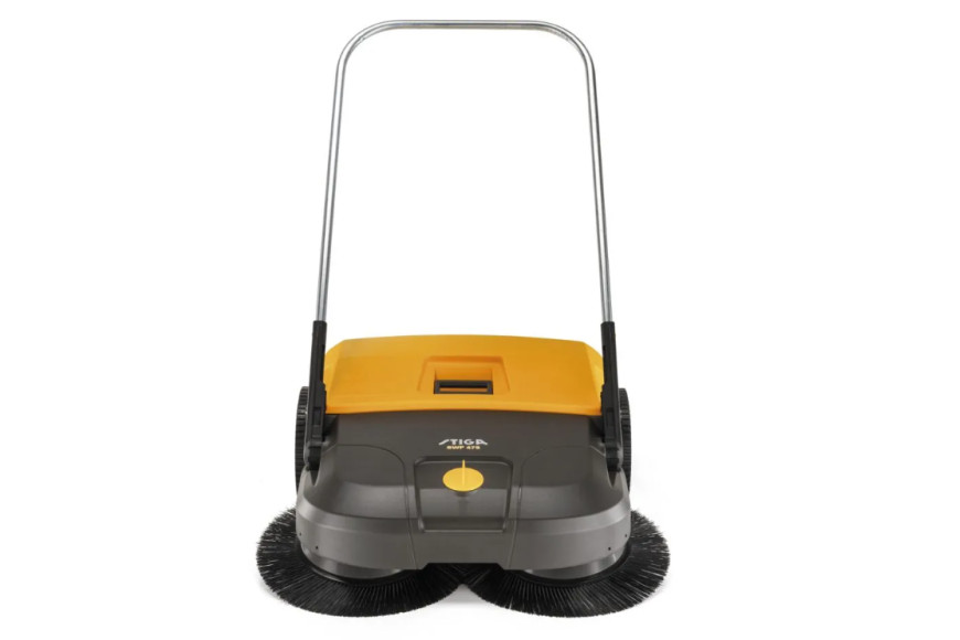 Barredora de empuje Stiga SWP 475 con cesta recolectora