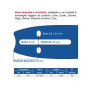 Barra motosega 25 cm - 10" passo 1/4" mini, spessore 1.1 mm - .043" attacco 041, 60 maglie