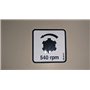 Aufkleber - BCS Original - 58028132