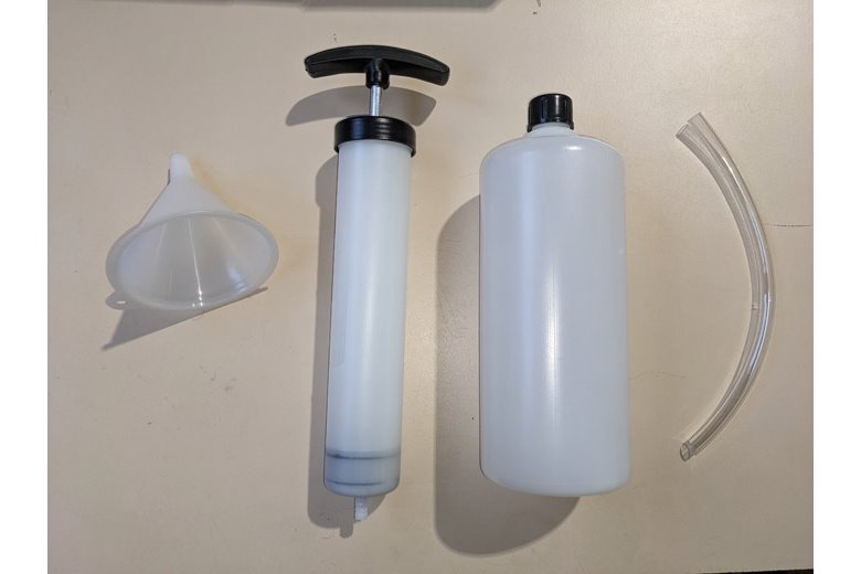 Kit de succión de aceite para motores de cortacésped